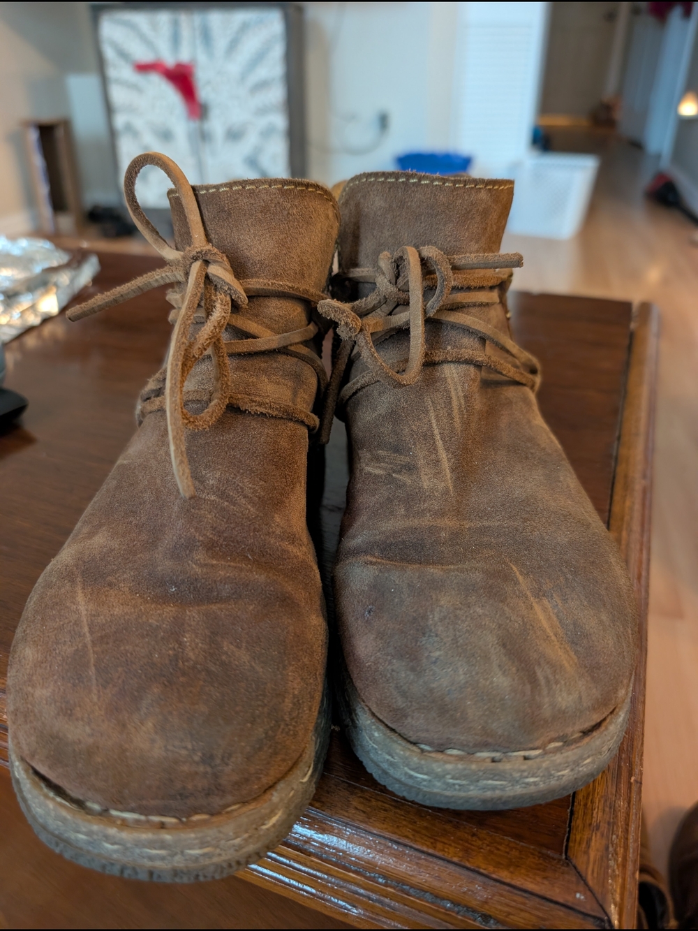 Born Women's Brown Suede Chukka Boots